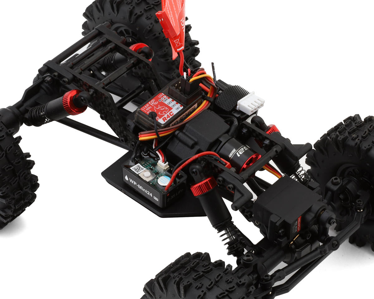 Redcat RER42222 Ascent-18 Apex 1/18 4WD RTR Brushless Rock Crawler (Dark Metallic Gray) w/2.4GHz Radio, Battery & Charger
