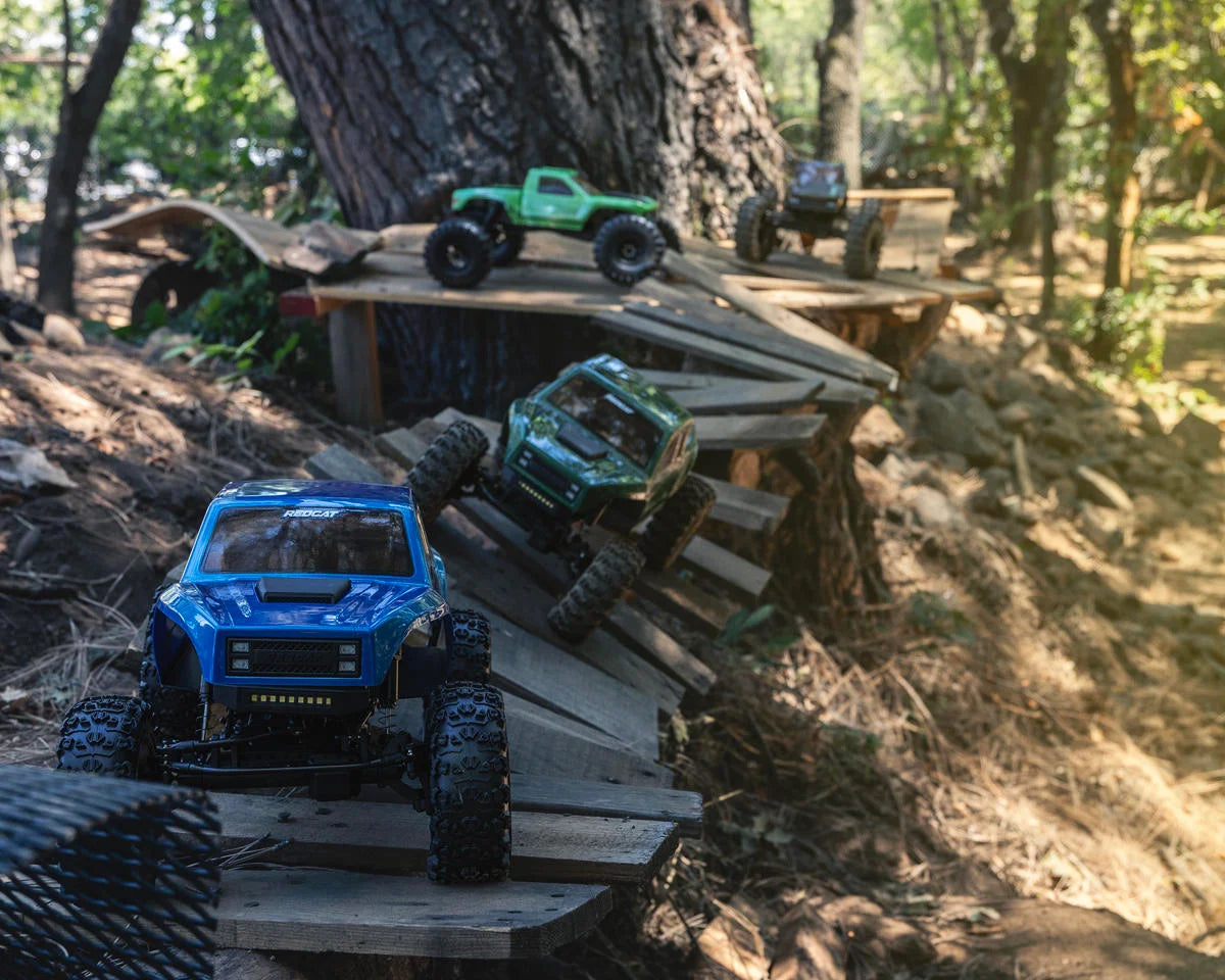 Redcat RER43501 Vertex-10 1/10 RTR 4WD Electric Brushless Rock Crawler (Blue)