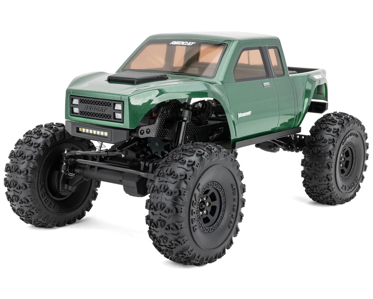 Redcat RER43502 Vertex-10 1/10 RTR 4WD Electric Brushless Rock Crawler (Metallic Green)