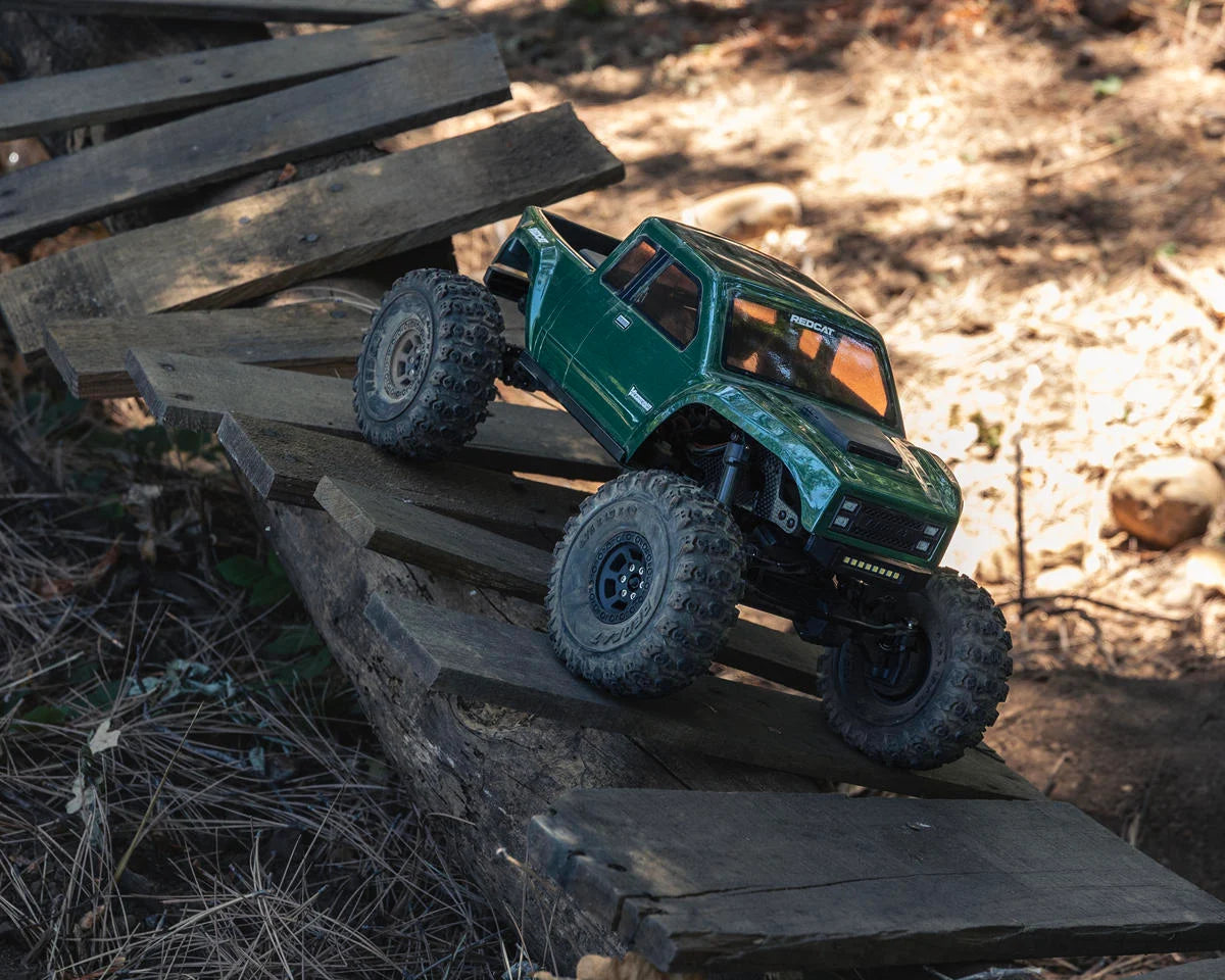 Redcat RER43502 Vertex-10 1/10 RTR 4WD Electric Brushless Rock Crawler (Metallic Green)