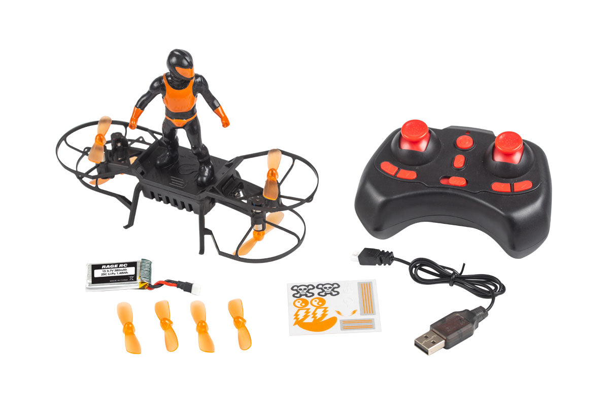 Rage R/C RGR4572 AeroBoard RTF, Skater