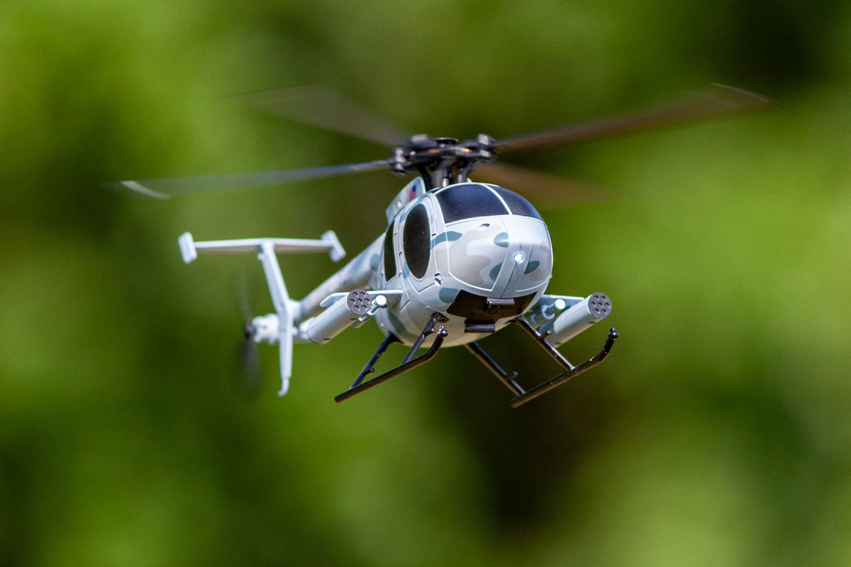 Rage R/C RGR6102 Hero-Copter Military, 4-Blade RTF Heli; Navy