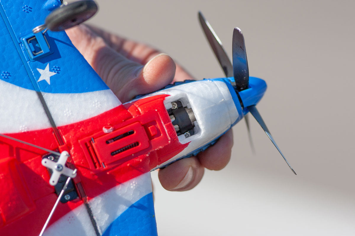 Rage RGRA1300V3 R/C P-51D Miss America Micro RTF Airplane with PASS (Pilot Assist Stability Software) System