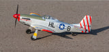 Rage R/C RGRA1600 P-51D Mustang 500mm Brushless RTF Warbird with PASS (Pilot Assist Stability Software) System
