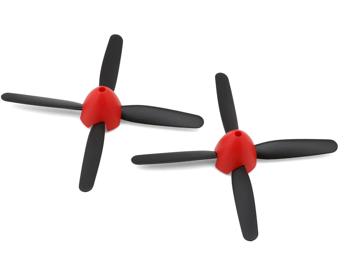 RAGE RGRA1625 P-51D Musta Micro Warbirds Propeller & Spinners (Prop Saver) (2)