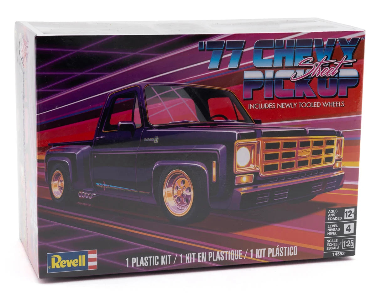 Revell RMX145529090 1/25 Scale 1977 Chevy Street Pickup Plastic Model Kit