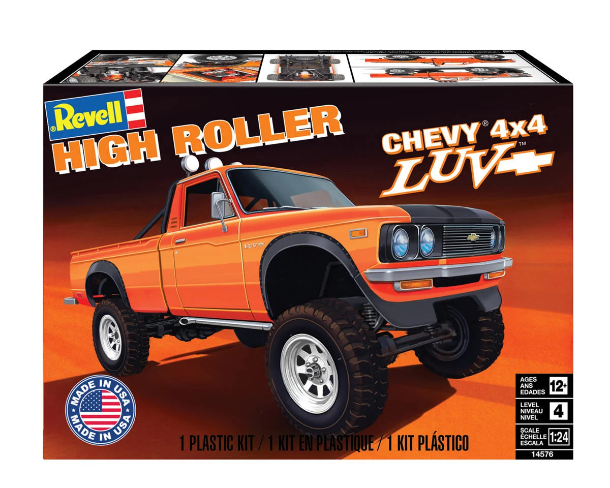 Revell RMX14576 1/24 Chevy® 4x4 Luv™ High Roller Plastic Model Kit