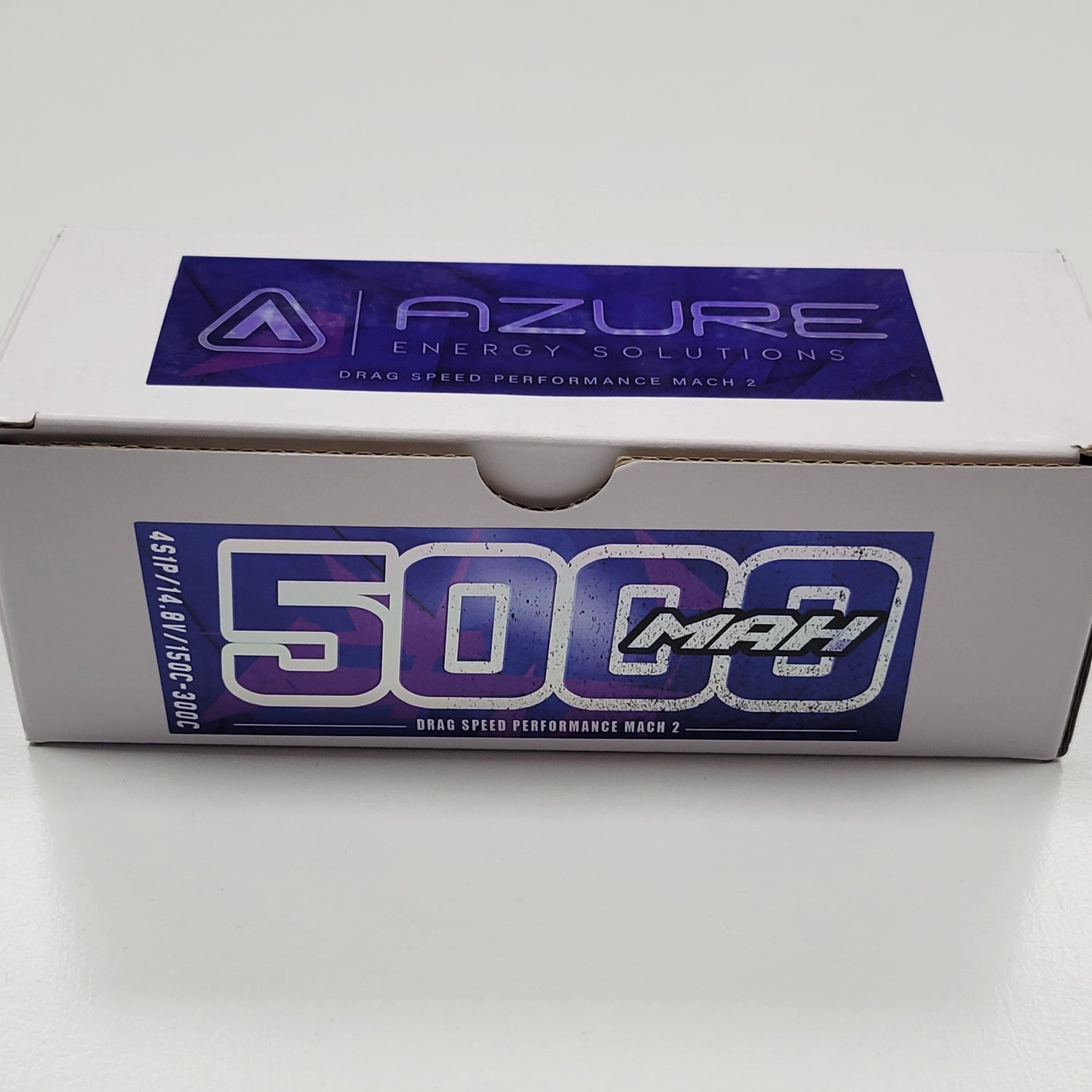 AZURE RACING SERIES 4s 5000 MAH MACH 2-V3 LIPO BATTERYS *COMPETITION SERIES*