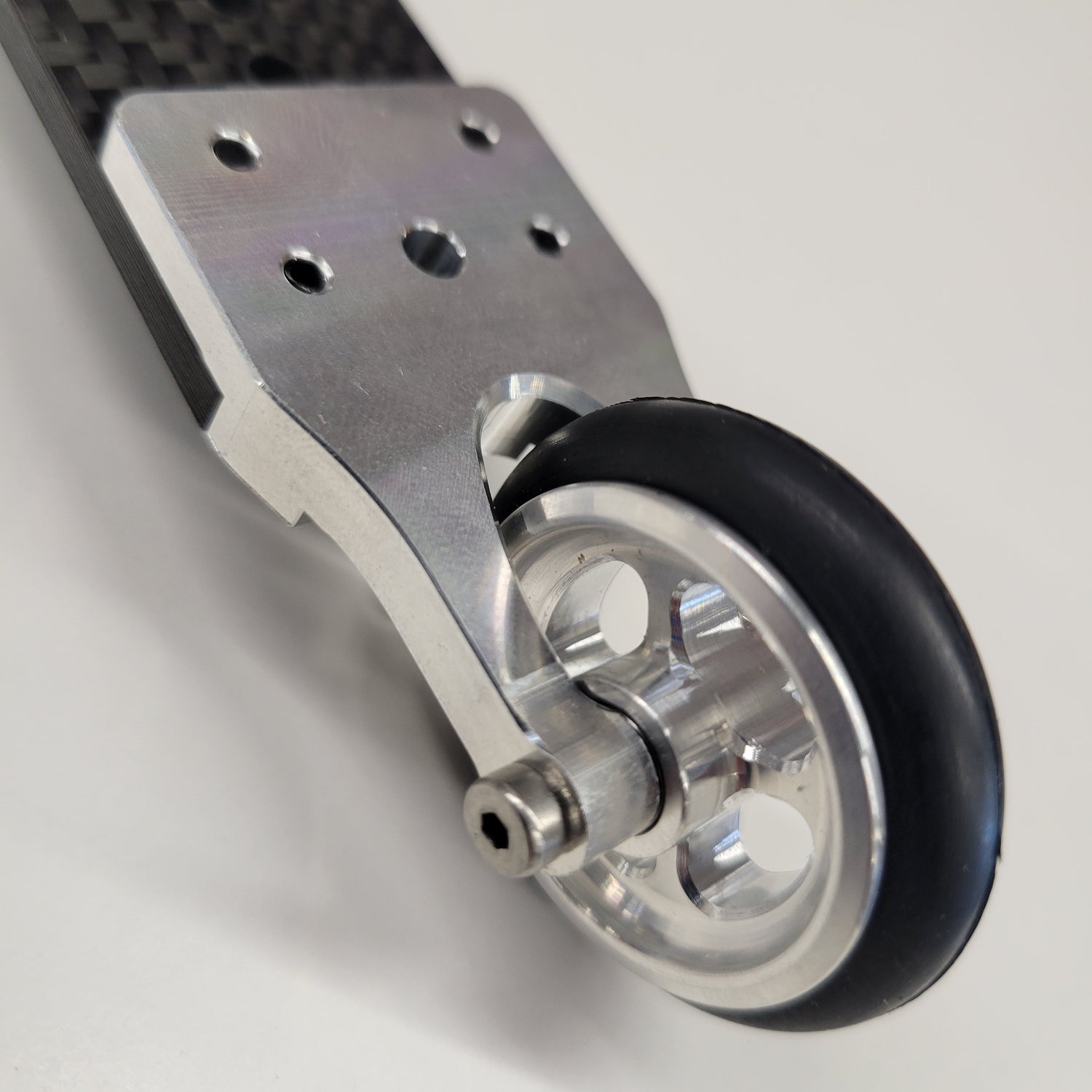 IRonManRc Limitless Infraction Felony 3k 4mm Carbon Fiber Wheelie Bar *DRAG BEAST*