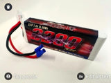 AZURE RACING 2S 2200MAH LIPO BATTERY 75C TO 150C ( GROM )