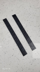 IRonManRc Heavy Duty 1/4oz Adhesive Stick RC Weights Black (2 STRIPS)