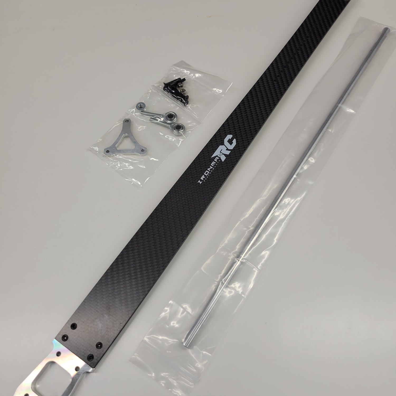 IRonManRc Limitless Infraction Felony 3k 4mm Carbon Fiber Wheelie Bar *DRAG BEAST*