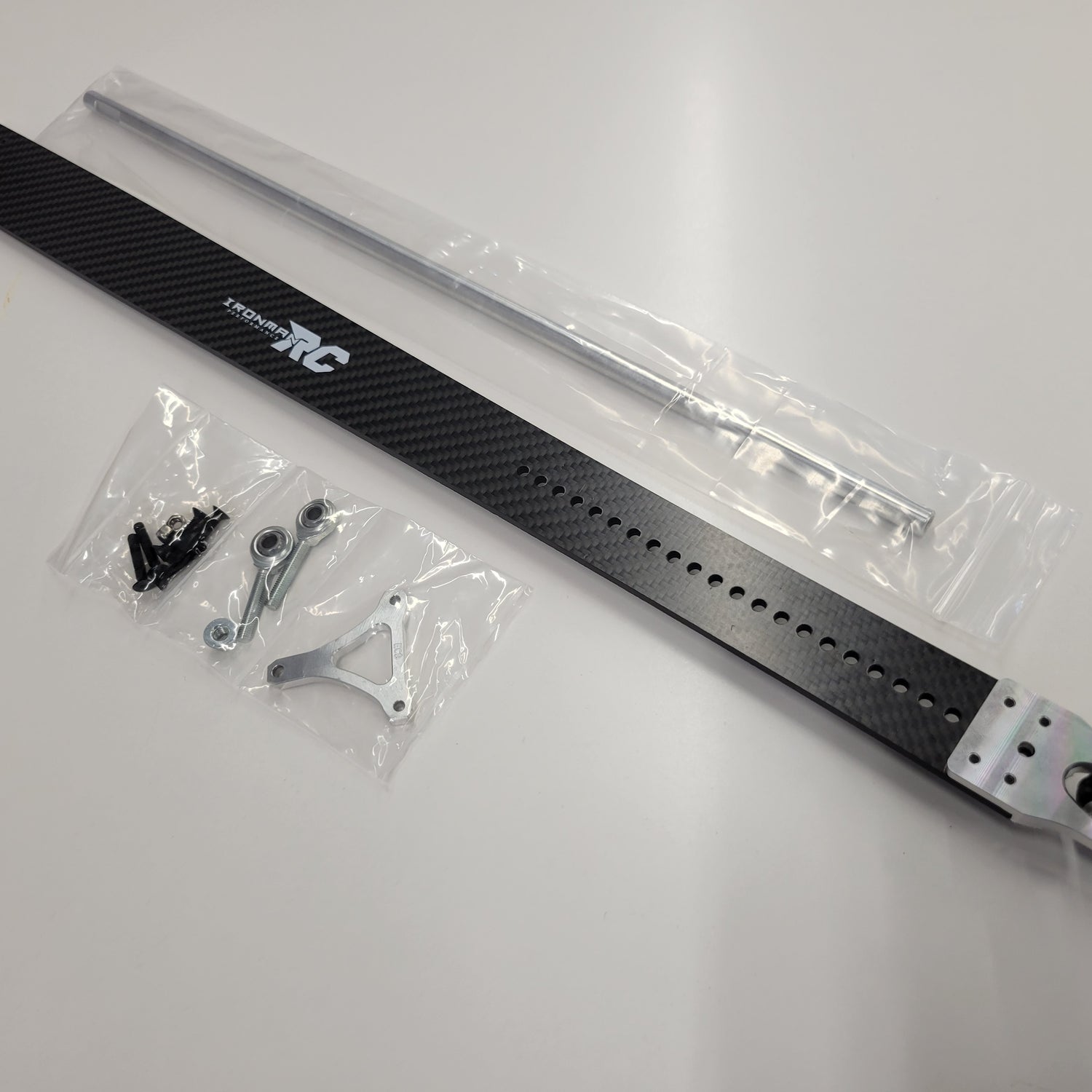 IRonManRc Limitless Infraction Felony 3k 4mm Carbon Fiber Wheelie Bar *DRAG BEAST*