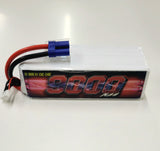 AZURE RACING SERIES 6s 9000 Mah Lipo Batterys *COMPETITION* 120C - 240C BURST