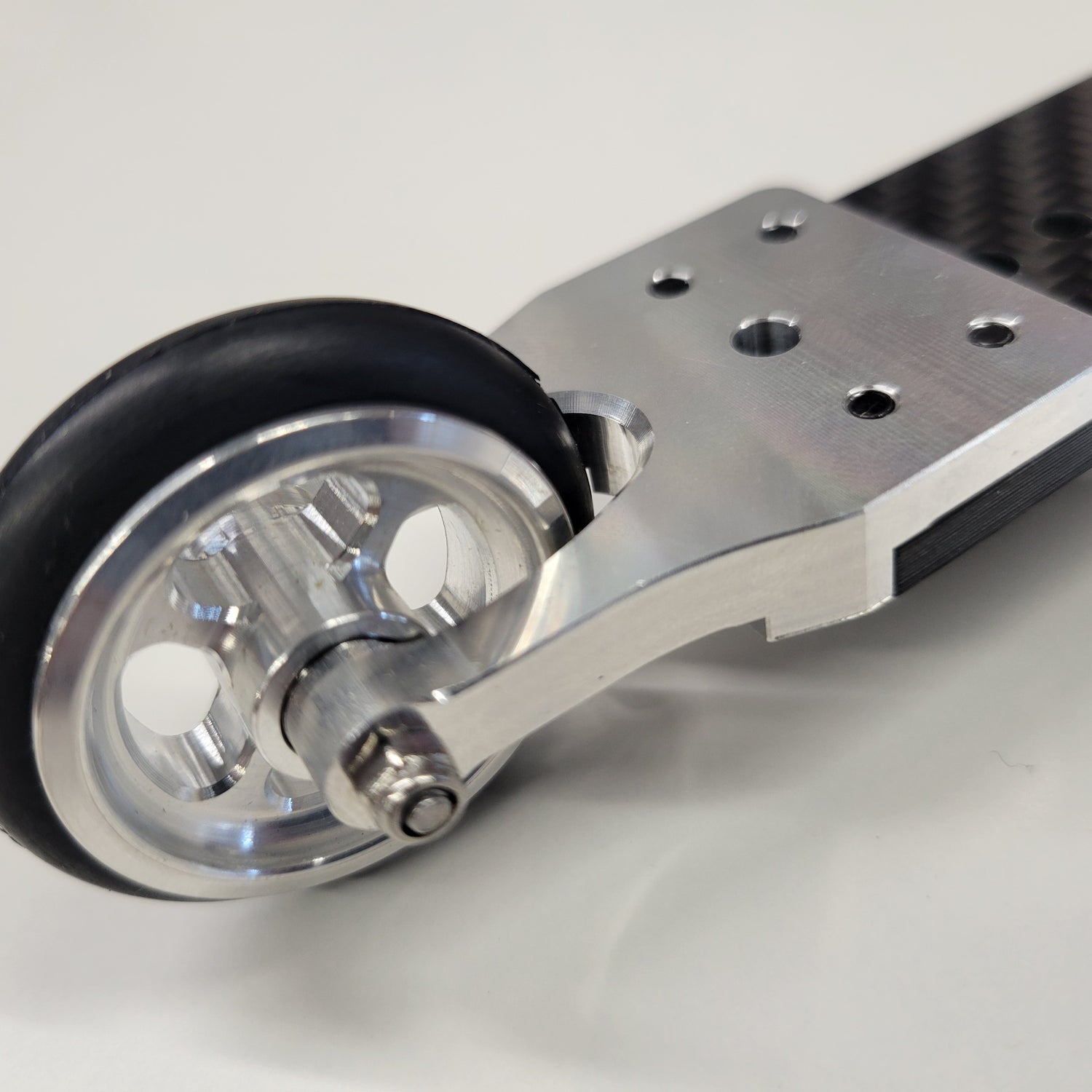 IRonManRc Limitless Infraction Felony 3k 4mm Carbon Fiber Wheelie Bar *DRAG BEAST*