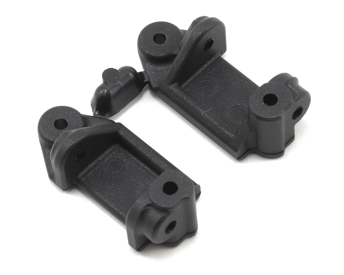 RPM 80712 30 Deg Caster Block Set (Black) (2) (Rustler, Stampede, Slash)