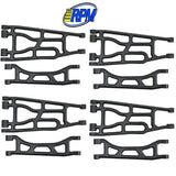 Traxxas X-Maxx RPM A-Arm Set Front Rear Upper Lower Suspension Arms Black