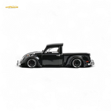 YM Model Volkswagen Beetle Pickup Truck FUSCUP Black 1:64