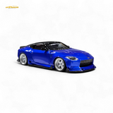 404ERROR Nissan 400Z Candy Blue 1:64 Resin Model