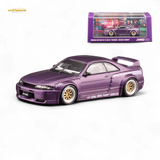 Inno64 Nissan Skyline GT-R R33 Pandem Rocket Bunny Purple 1:64