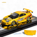 YM Model Toyota Supra JZA80 Paul Walker Tribute 1:64