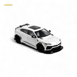 Flame Lamborghini Urus LBWK Bianco Icarus White 1:64