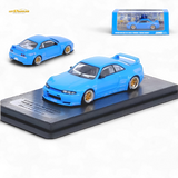 Inno64 Nissan Skyline GT-R R33 Pandem Rocket Bunny Blue 1:64