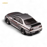 Inno64 Nissan Skyline GT-R R33 "Tuned by Mine's" Silver 1:64