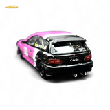 Street Weapon Honda Civic EG6 No Good Racing Pink 1:64