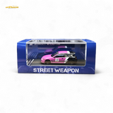 Street Weapon Honda Civic EG6 No Good Racing Pink 1:64