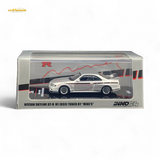 Inno64 Nissan Skyline GT-R R33 "Tuned by Mine's" Silver 1:64
