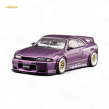 Inno64 Nissan Skyline GT-R R33 Pandem Rocket Bunny Purple 1:64