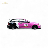 Street Weapon Honda Civic EG6 No Good Racing Pink 1:64