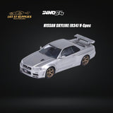 Inno64 Nissan Skyline GT-R R34 V-SPEC II Silver 1:64