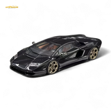 Fuelme Model Countach LPI 800-4 Nero Maia Black 1:64