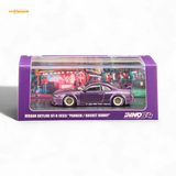 Inno64 Nissan Skyline GT-R R33 Pandem Rocket Bunny Purple 1:64