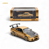 Inno64 Top Secret R34 GT-R Gold 1:64