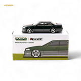 Tarmac Works VERTEX Toyota Mark II JZX100 Dark Green Metallic 1:64