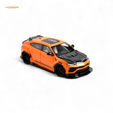 Flame Lamborghini Urus LBWK Metallic Orange 1:64