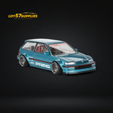 Mini GT x Kaido House Honda Civic EF Tahitian Green 1:64