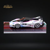 U2 Ferrari FXX-K Evo White #93 1:64