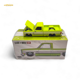 Mini GT x Kaido House Chevrolet Silverado FLO YELLOW 1:64