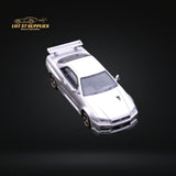 Inno64 Nissan Skyline GT-R R34 V-SPEC II Silver 1:64