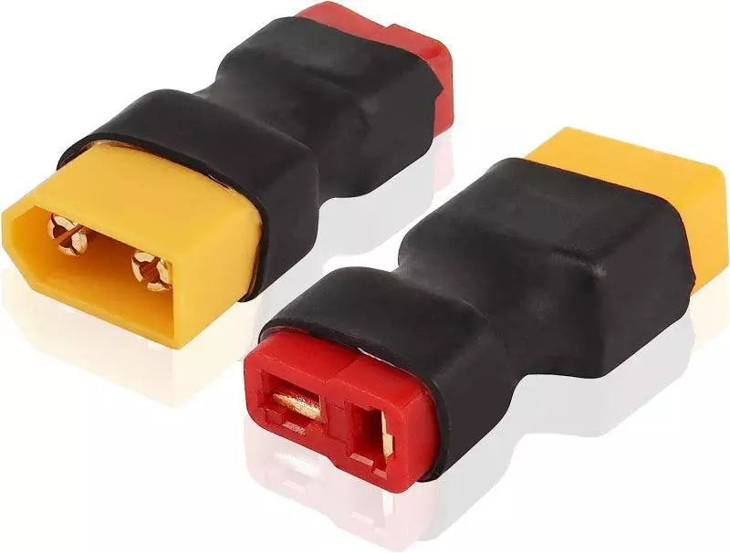 IRonManRc 2pc XT60 MALE To Deans Female Wireless Connector Adapters