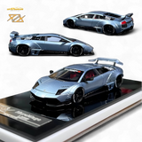 404ERROR Lamborghini Murcielago LBWK Ice Blue Low Spoiler 1:64