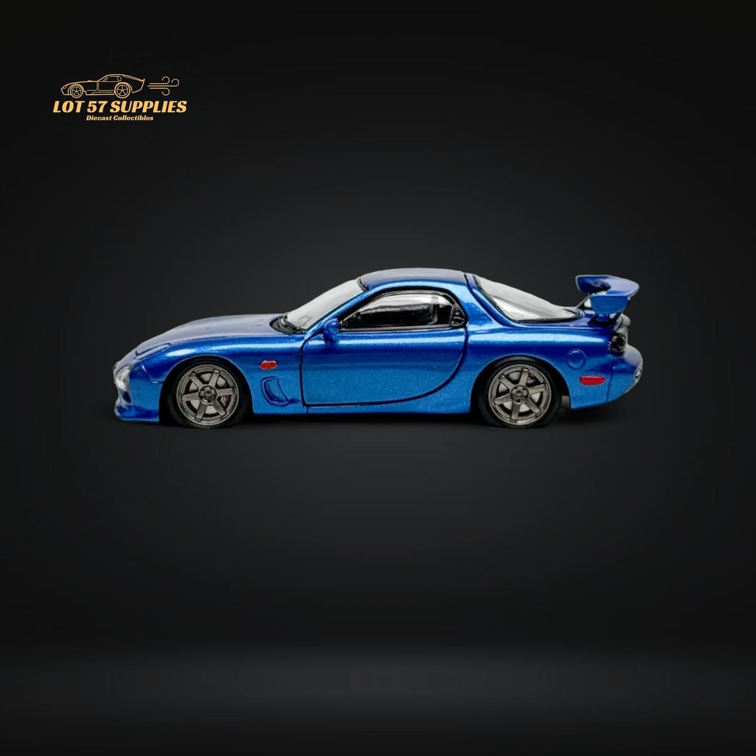 PGM Mazda RX-7 FD3S Metallic Blue 1:64