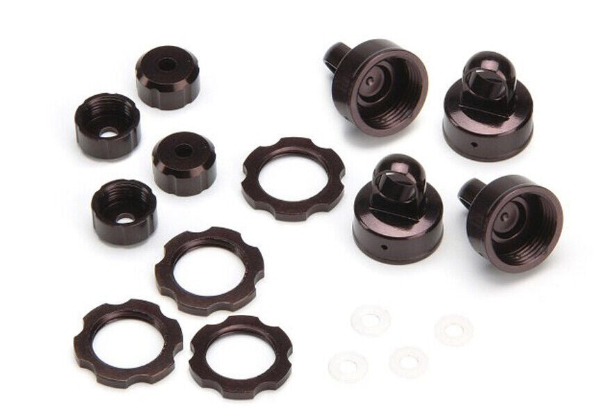 HPI 103441 Shock Color Parts Set Dark Brown Blitz