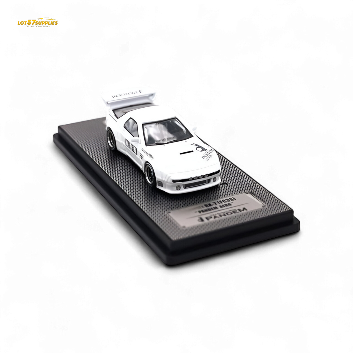 Inno64 Mazda RX-7 FC3S Pandem Aero White 1:64