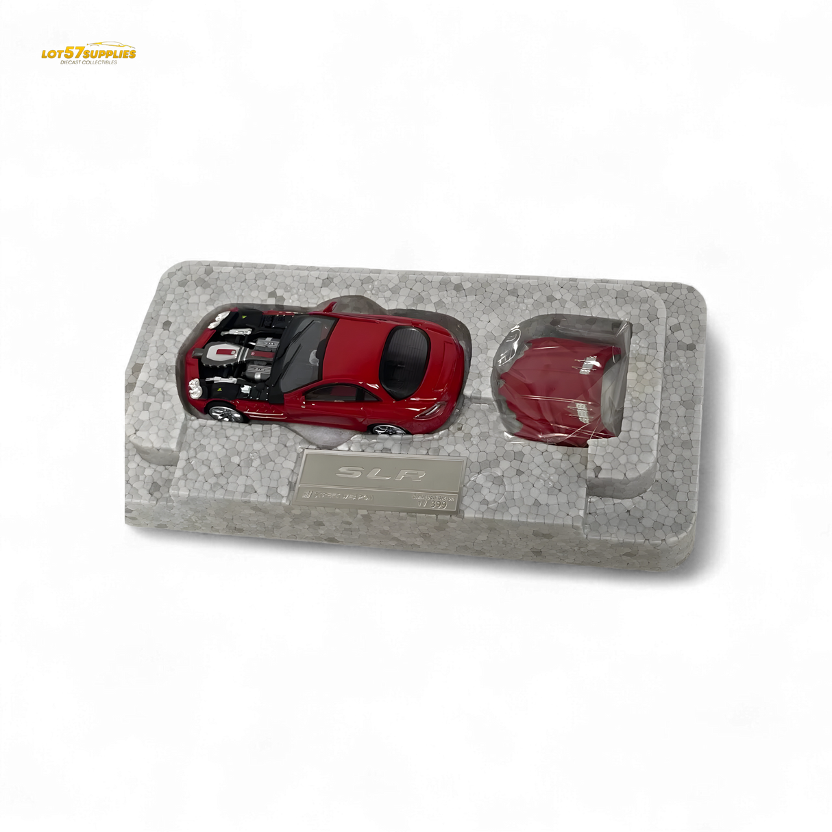 Street Weapon Mercedes-Benz McLaren SLR Red 1:64