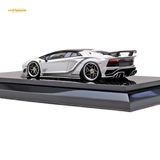 YM Model Lamborghini Aventador S Rowen White 1:64